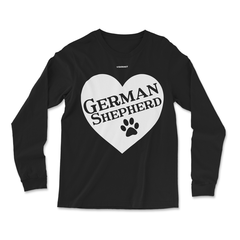 Load image into Gallery viewer, German Shepherd Heart Long Sleeve Shirt
