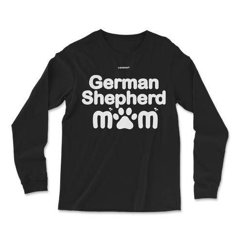 German Shepherd Mom Long Sleeve Shirt