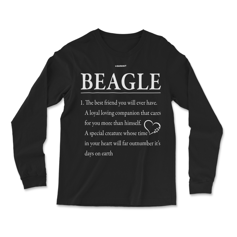 Load image into Gallery viewer, Funny Beagle Definitions Long Sleeve Shirt
