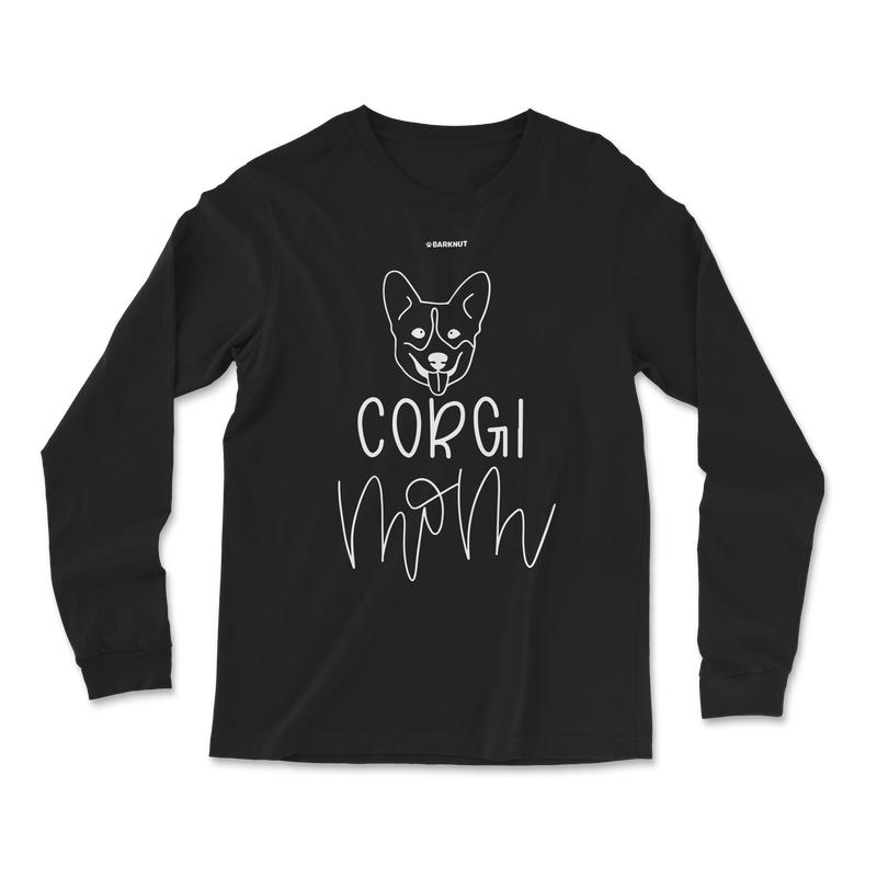 Load image into Gallery viewer, Dog Corgi Mom Long Sleeve Shirt
