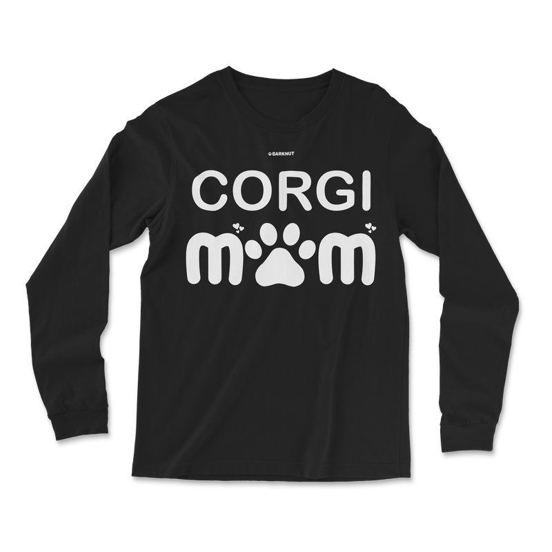 Load image into Gallery viewer, Corgi Mom Long Sleeve Shirt
