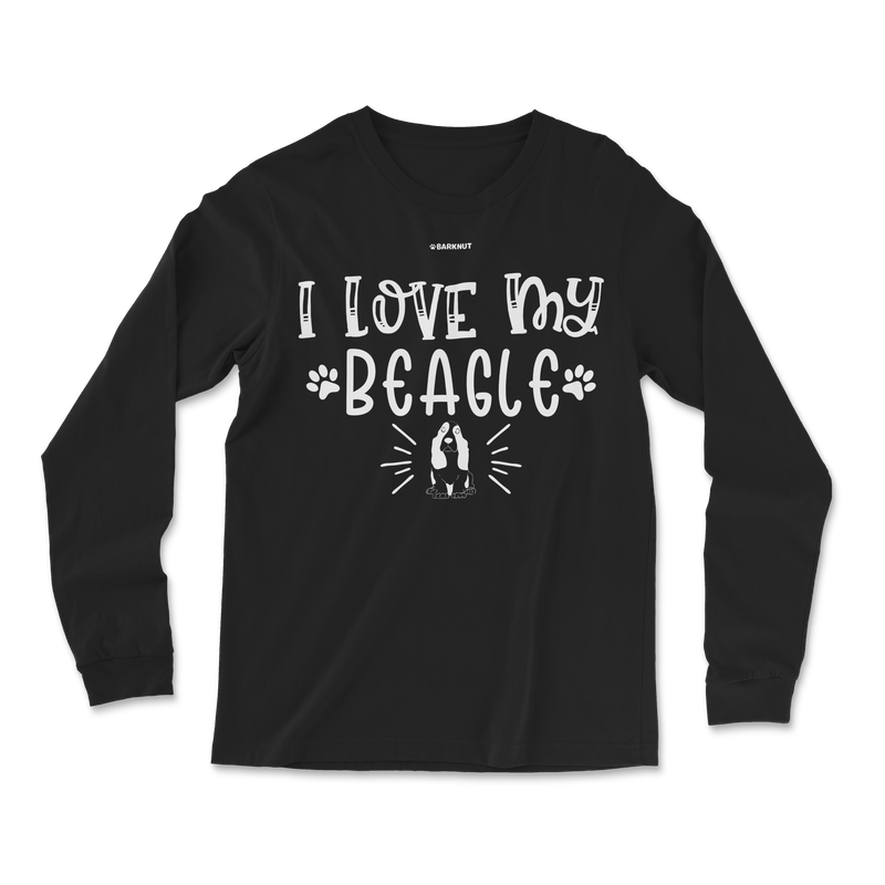 Load image into Gallery viewer, I Love My Beagle Long Sleeve Shirt
