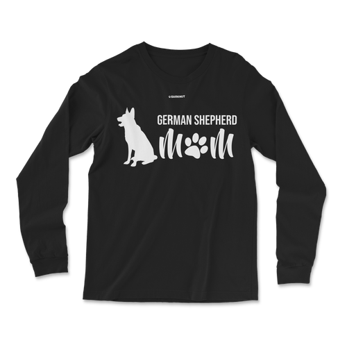 German Shepherd Mom Long Sleeve Shirt