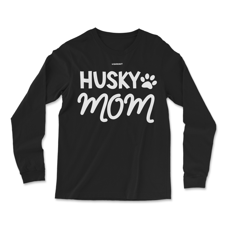 Load image into Gallery viewer, Husky Mom Paw Long Sleeve Shirt
