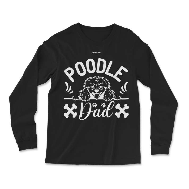 Load image into Gallery viewer, Poodle Dad Long Sleeve Shirt
