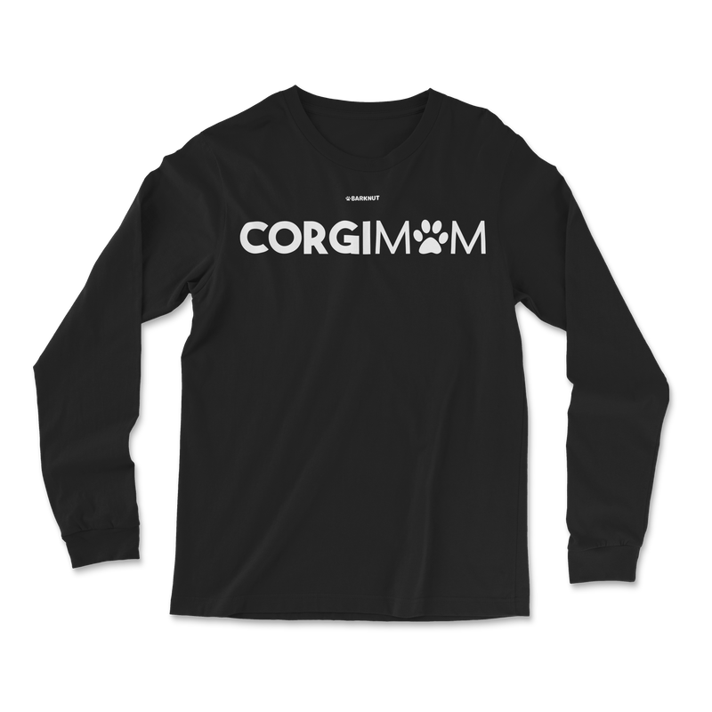 Load image into Gallery viewer, Corgi Mom Long Sleeve Shirt
