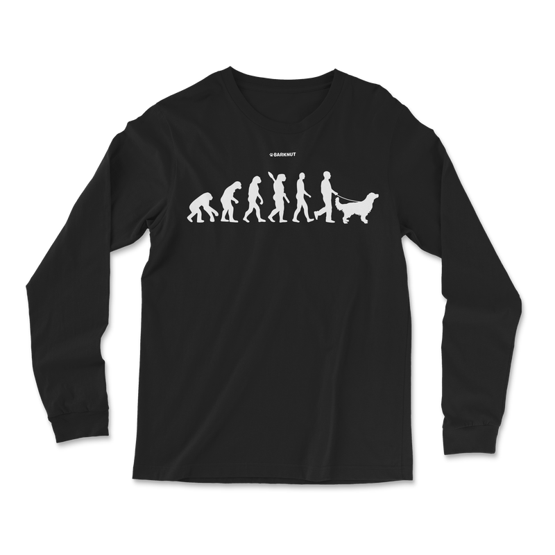 Load image into Gallery viewer, Evolution Golden Retriever Long Sleeve Shirt
