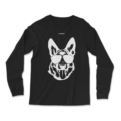 German Shepherd Sunglasses Long Sleeve Shirt