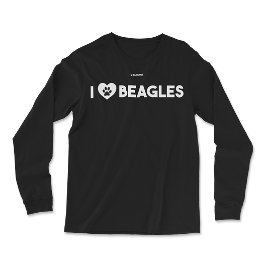 I love Beagles Long Sleeve Shirt