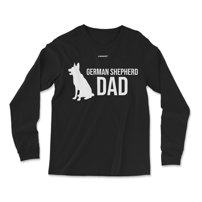 Load image into Gallery viewer, German Shepherd Dad Long Sleeve Shirt
