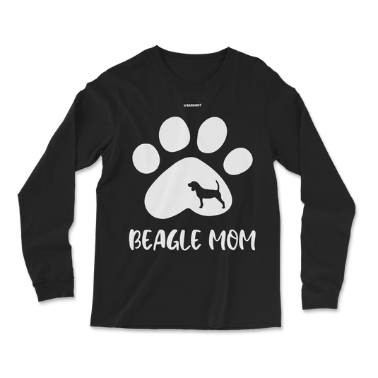 Beagle Mom Dog Mom Long Sleeve Shirt