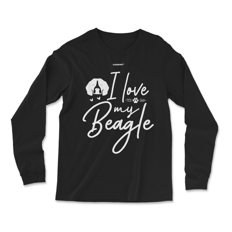 Load image into Gallery viewer, I Love My Beagle Long Sleeve Shirt
