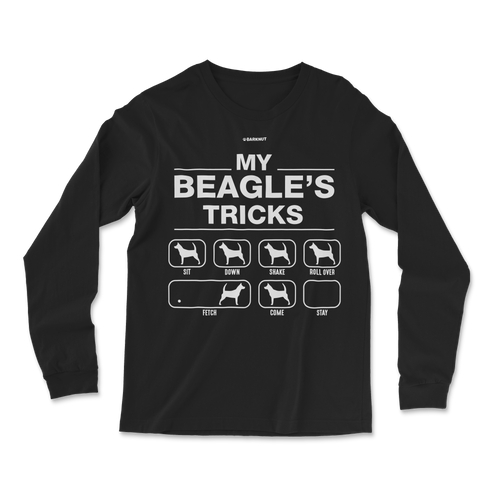 My Beagle's Tricks Long Sleeve Shirt