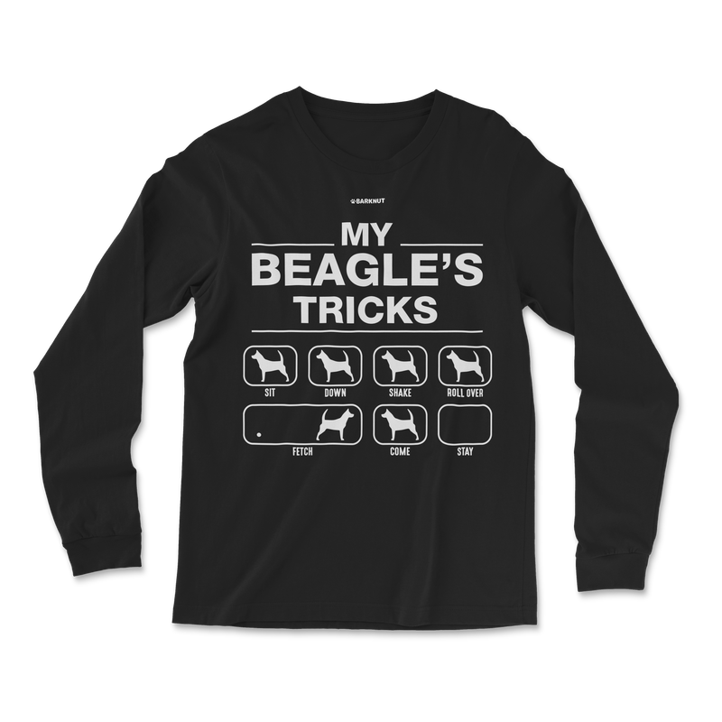 Load image into Gallery viewer, My Beagle&#39;s Tricks Long Sleeve Shirt
