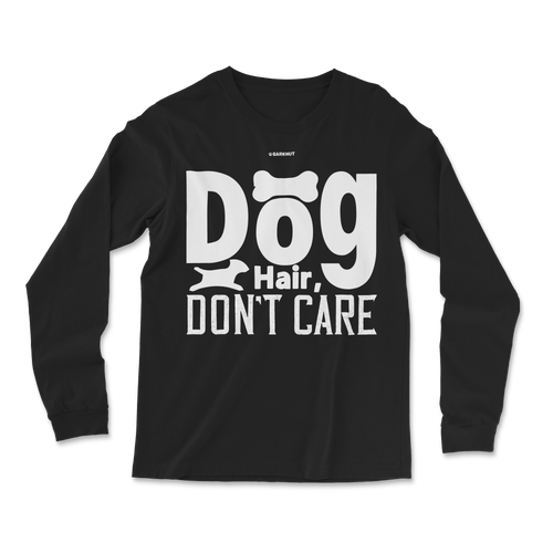 Dog Hair Don't Care Icon Long Sleeve Shirt