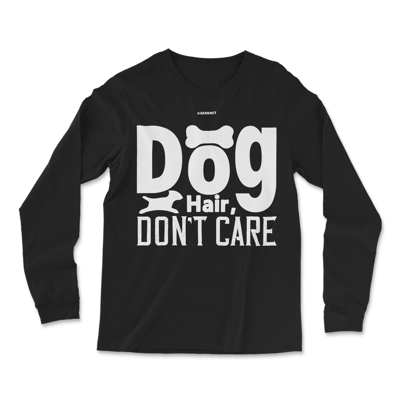 Load image into Gallery viewer, Dog Hair Don&#39;t Care Icon Long Sleeve Shirt
