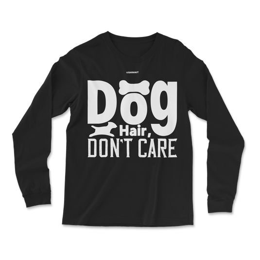 Dog Hair Don't Care Icon Long Sleeve Shirt