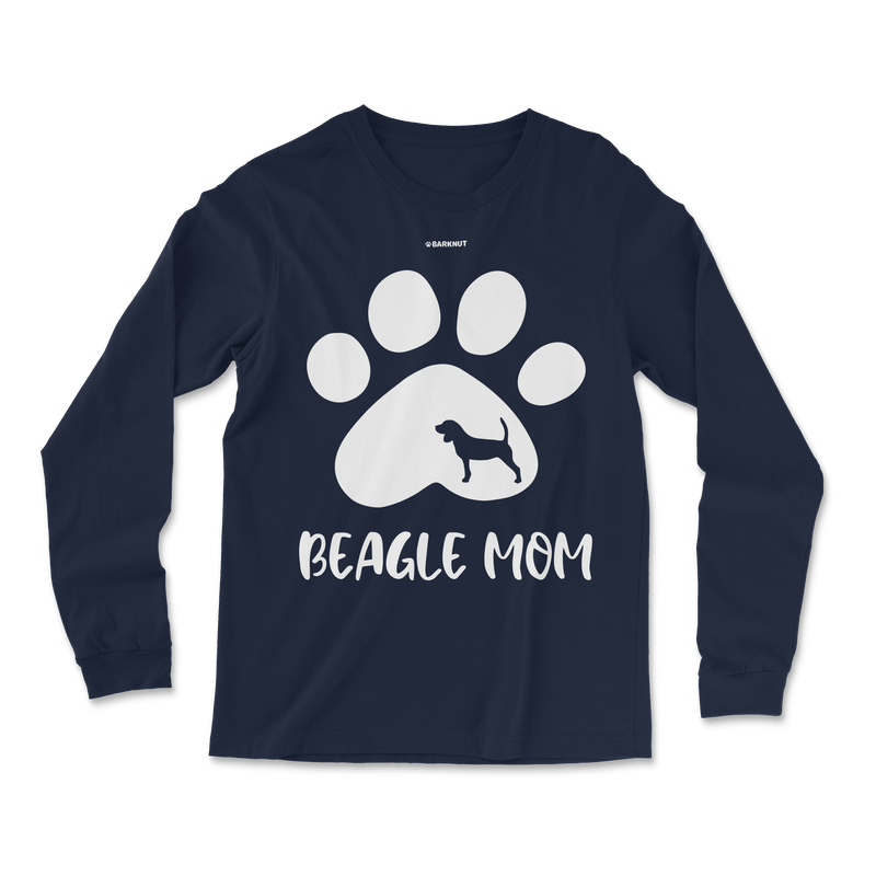 Load image into Gallery viewer, Beagle Mom Dog Mom Long Sleeve Shirt
