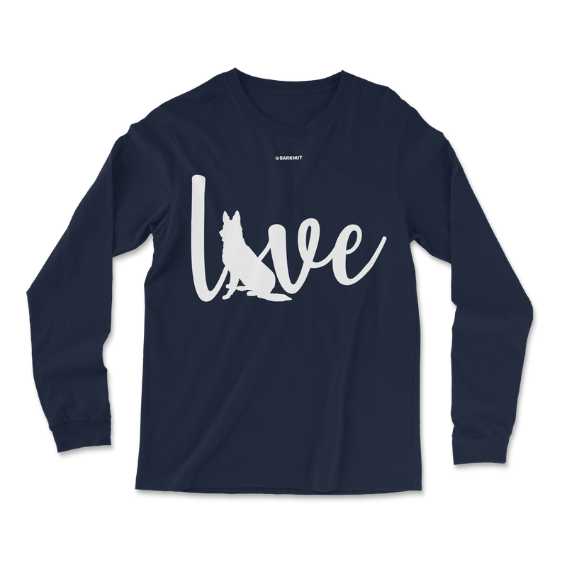 Load image into Gallery viewer, German Shepherd Love Long Sleeve Shirt
