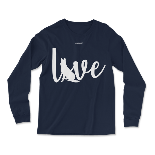 German Shepherd Love Long Sleeve Shirt