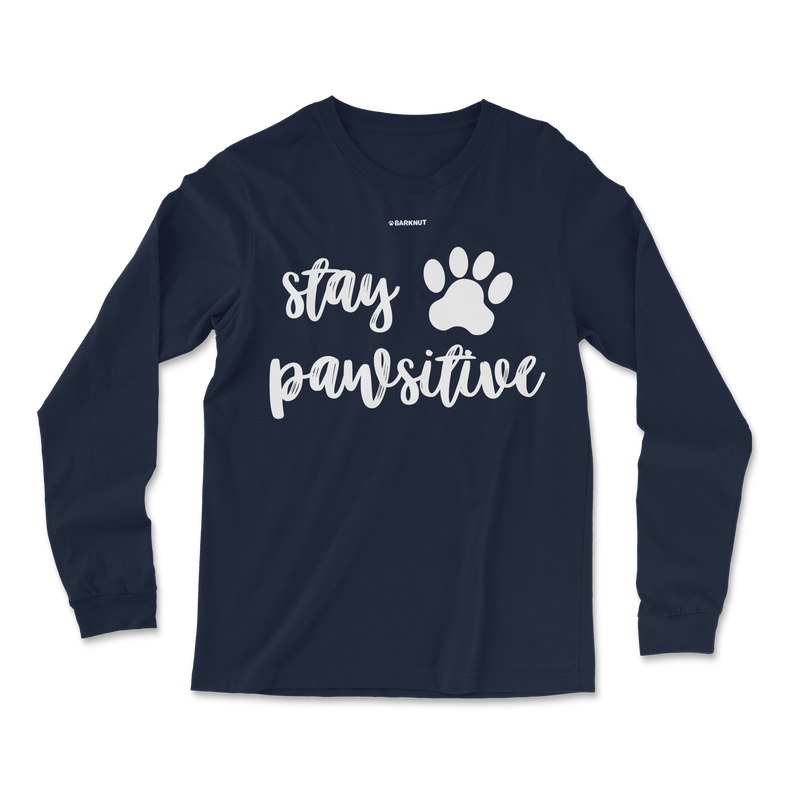 Load image into Gallery viewer, Stay Pawsitive Long Sleeve Shirt
