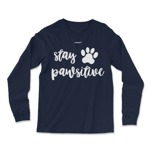 Stay Pawsitive Long Sleeve Shirt