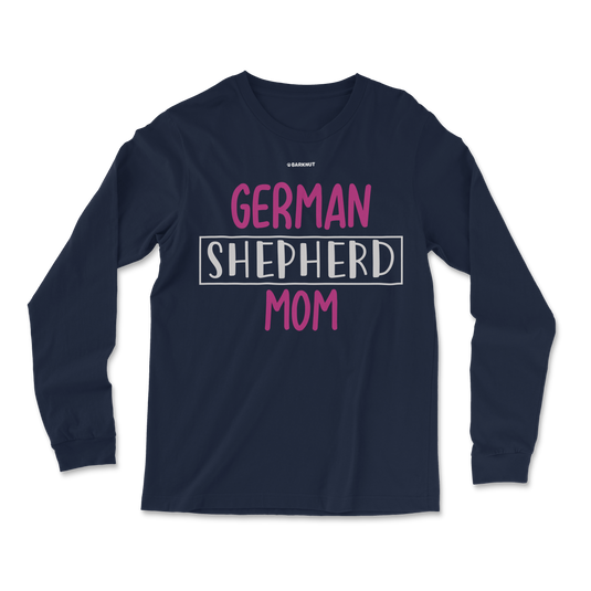 German Shepherd Mom Long Sleeve Shirt