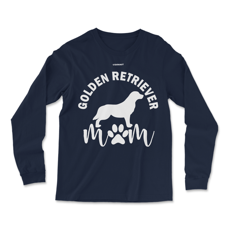 Load image into Gallery viewer, Golden Retriever Mom Paw Long Sleeve Shirt
