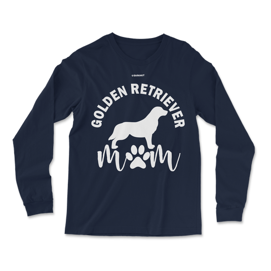 Golden Retriever Mom Paw Long Sleeve Shirt