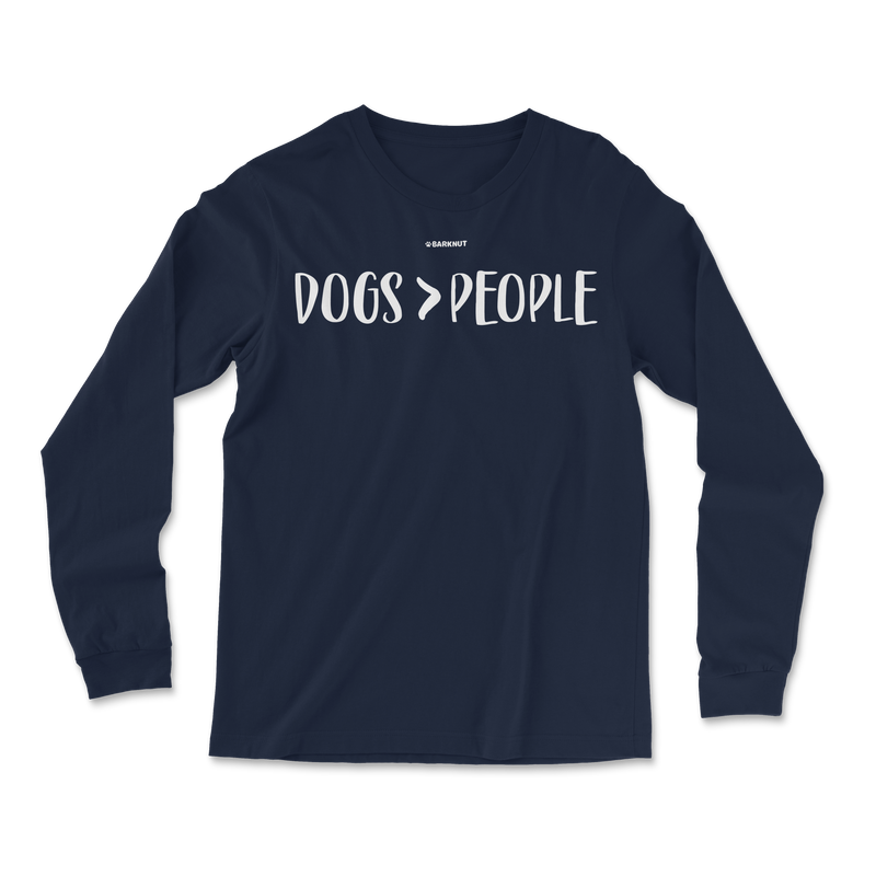 Load image into Gallery viewer, Dogs &gt; People Long Sleeve Shirt
