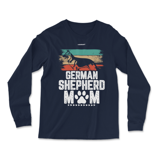 German Shepherd Mom Mothers Day Long Sleeve Shirt