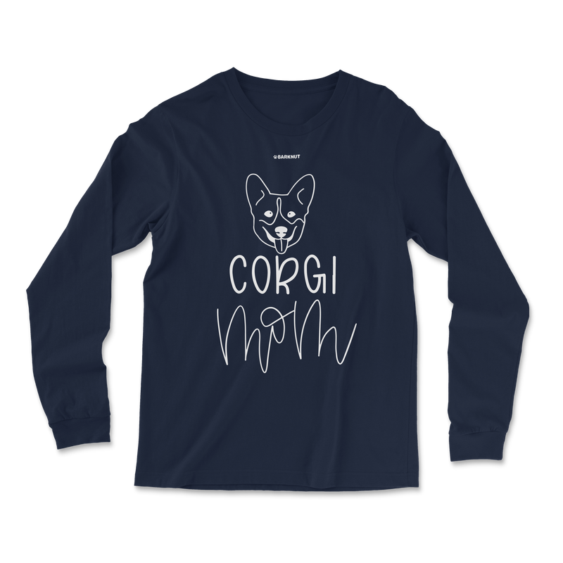 Load image into Gallery viewer, Dog Corgi Mom Long Sleeve Shirt
