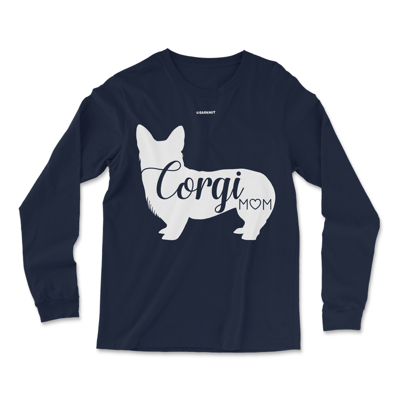 Load image into Gallery viewer, Corgi Mom Long Sleeve Shirt
