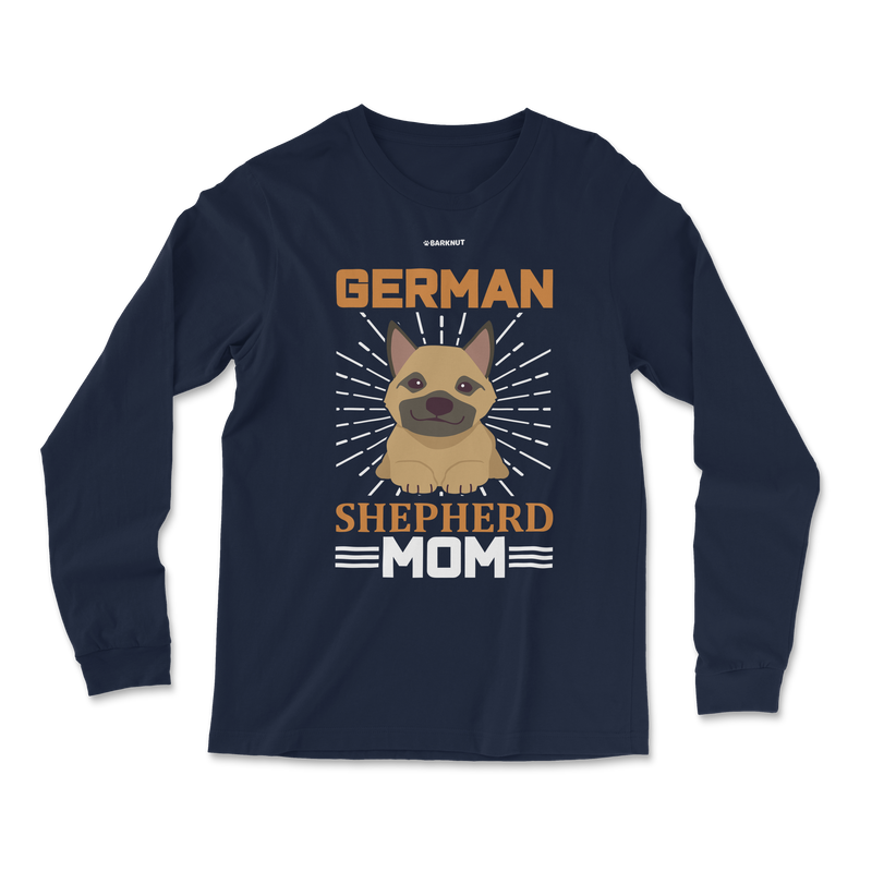 Load image into Gallery viewer, German Shepherd Mom Long Sleeve Shirt
