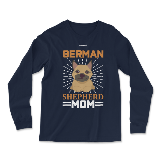 German Shepherd Mom Long Sleeve Shirt