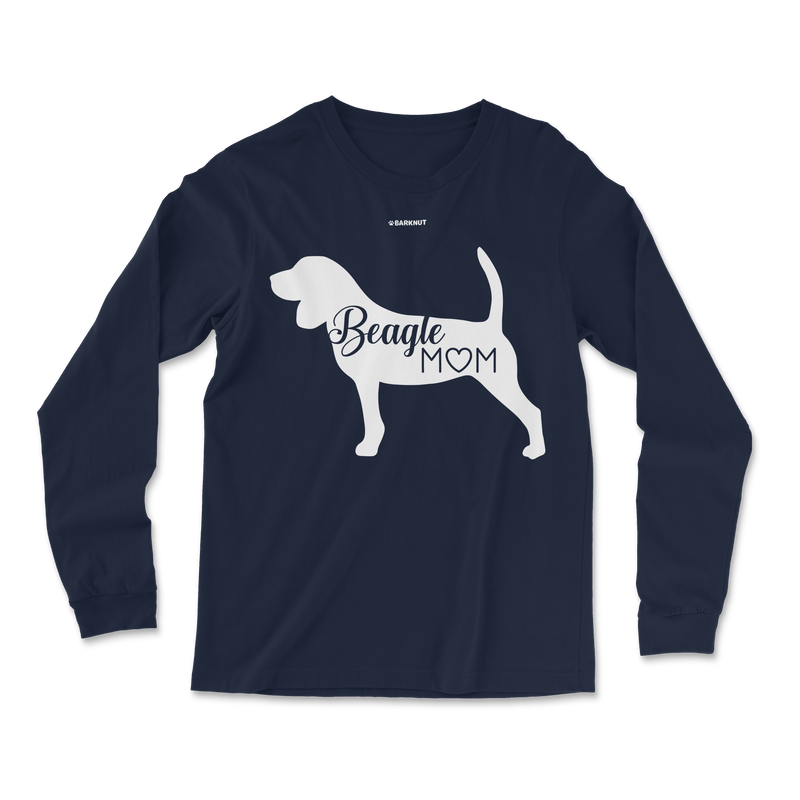 Load image into Gallery viewer, Beagle Mom Long Sleeve Shirt
