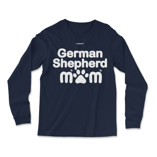 German Shepherd Mom Long Sleeve Shirt