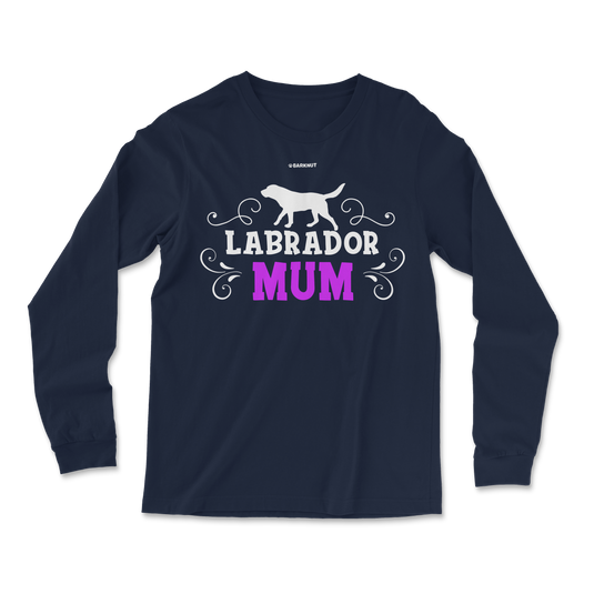 Labrador Mum Long Sleeve Shirt