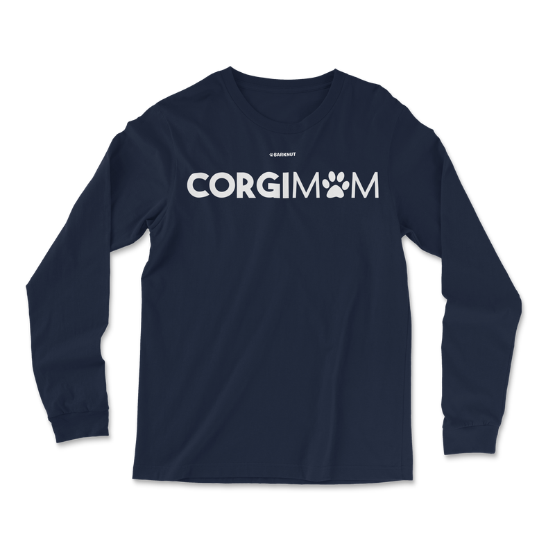 Load image into Gallery viewer, Corgi Mom Long Sleeve Shirt
