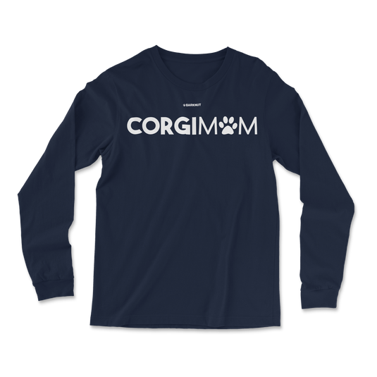 Corgi Mom Long Sleeve Shirt