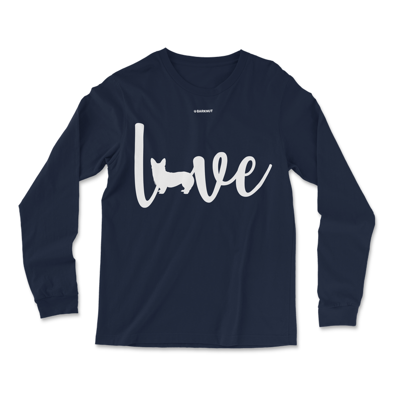 Load image into Gallery viewer, Love Corgi Long Sleeve Shirt
