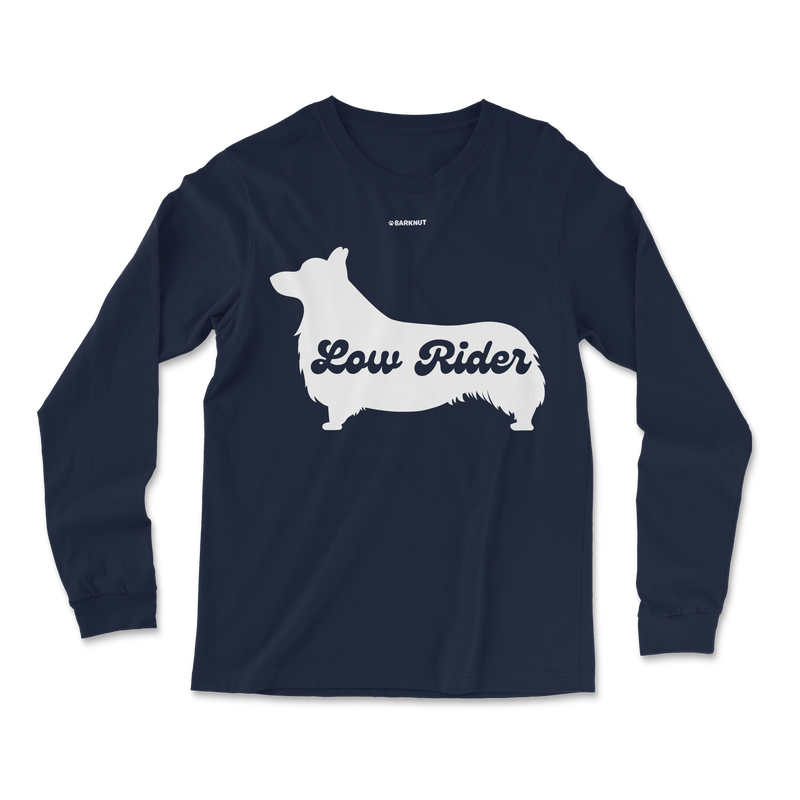 Load image into Gallery viewer, Low Rider Corgi Long Sleeve Shirt
