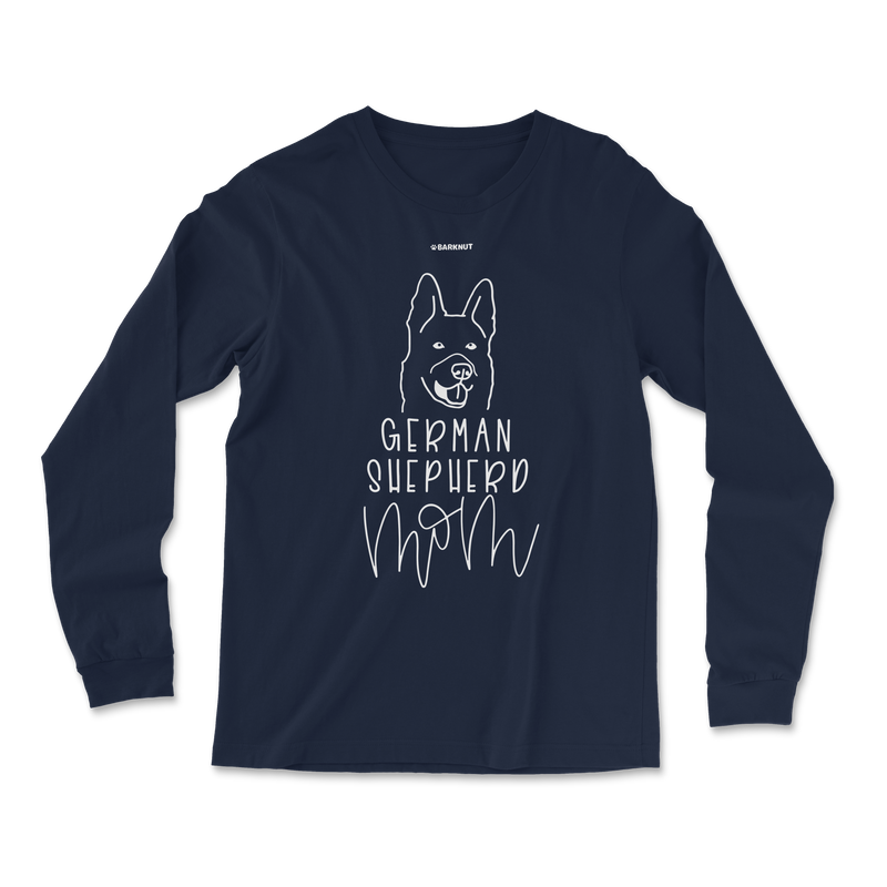 Load image into Gallery viewer, Dog Mom German Shepherd Long Sleeve Shirt
