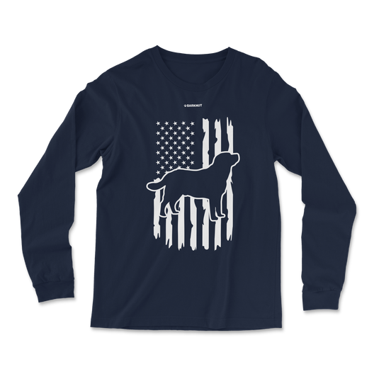 Labrador Police Flag Long Sleeve Shirt