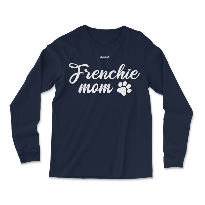 Load image into Gallery viewer, Frenchie Mom Paw Long Sleeve Shirt
