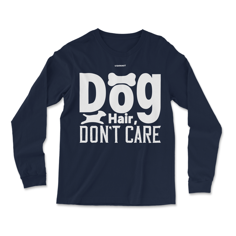 Load image into Gallery viewer, Dog Hair Don&#39;t Care Icon Long Sleeve Shirt
