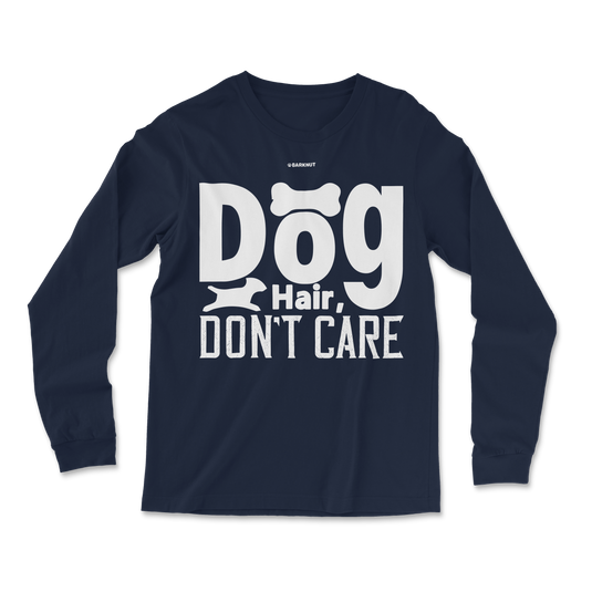 Dog Hair Don't Care Icon Long Sleeve Shirt