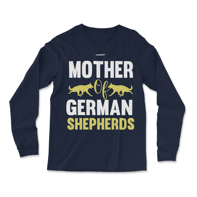 Load image into Gallery viewer, Mother Of German Shepherds Long Sleeve Shirt
