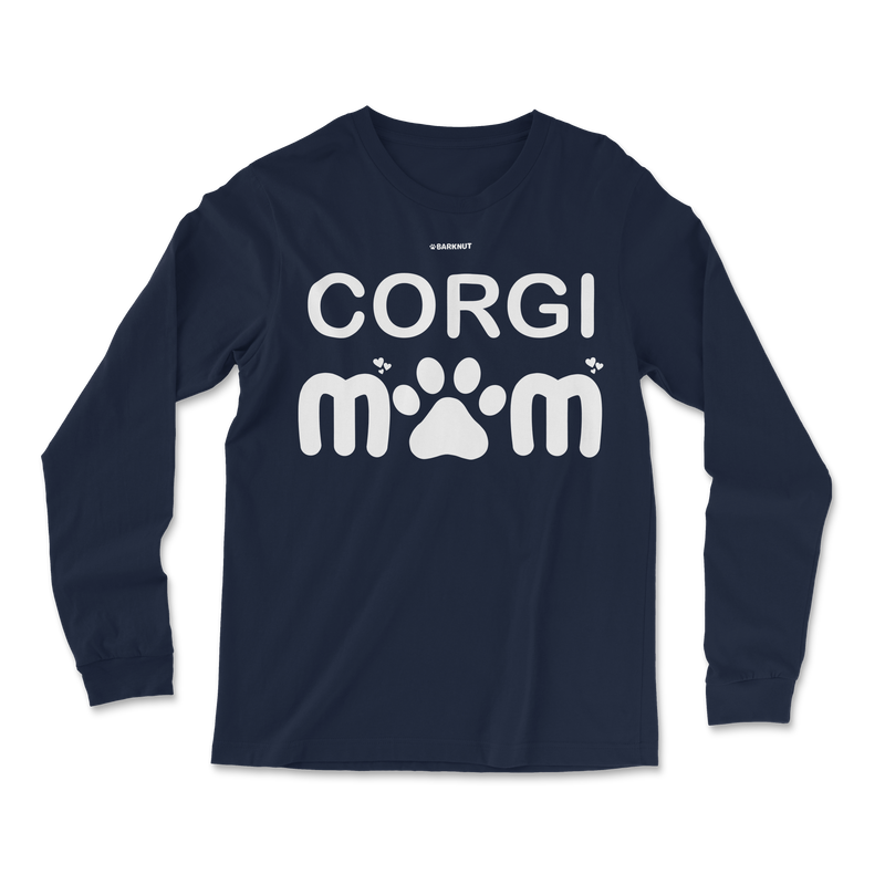 Load image into Gallery viewer, Corgi Mom Long Sleeve Shirt
