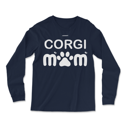 Corgi Mom Long Sleeve Shirt